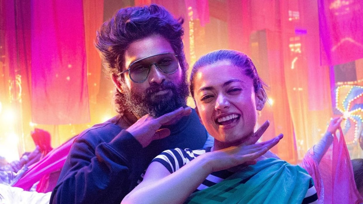 Pushpa 2 star Allu arjun rashmika mandanna attend iffi goa 2024 closing ceremony with vikrant massey