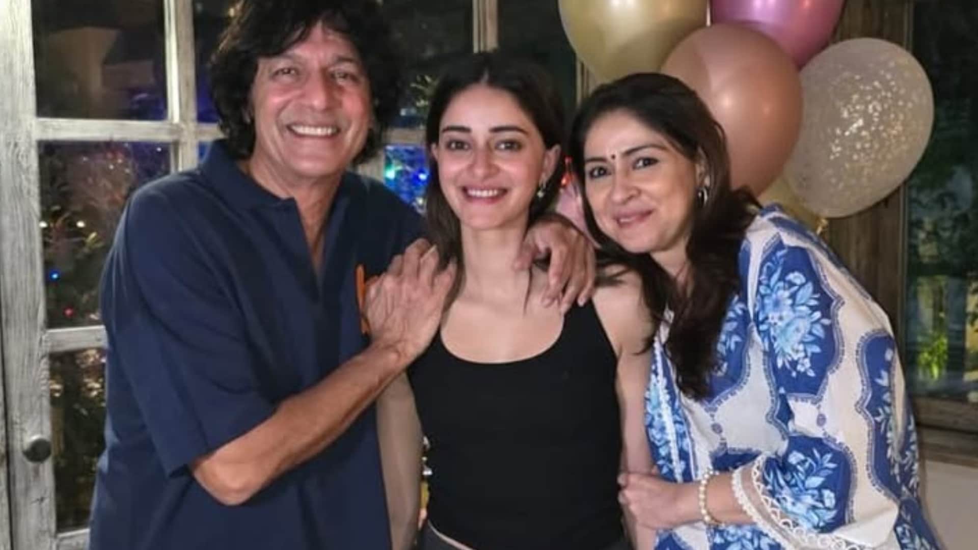 Ananya Panday takes dig on Chunky Panday For Vijay deverakonda Liger