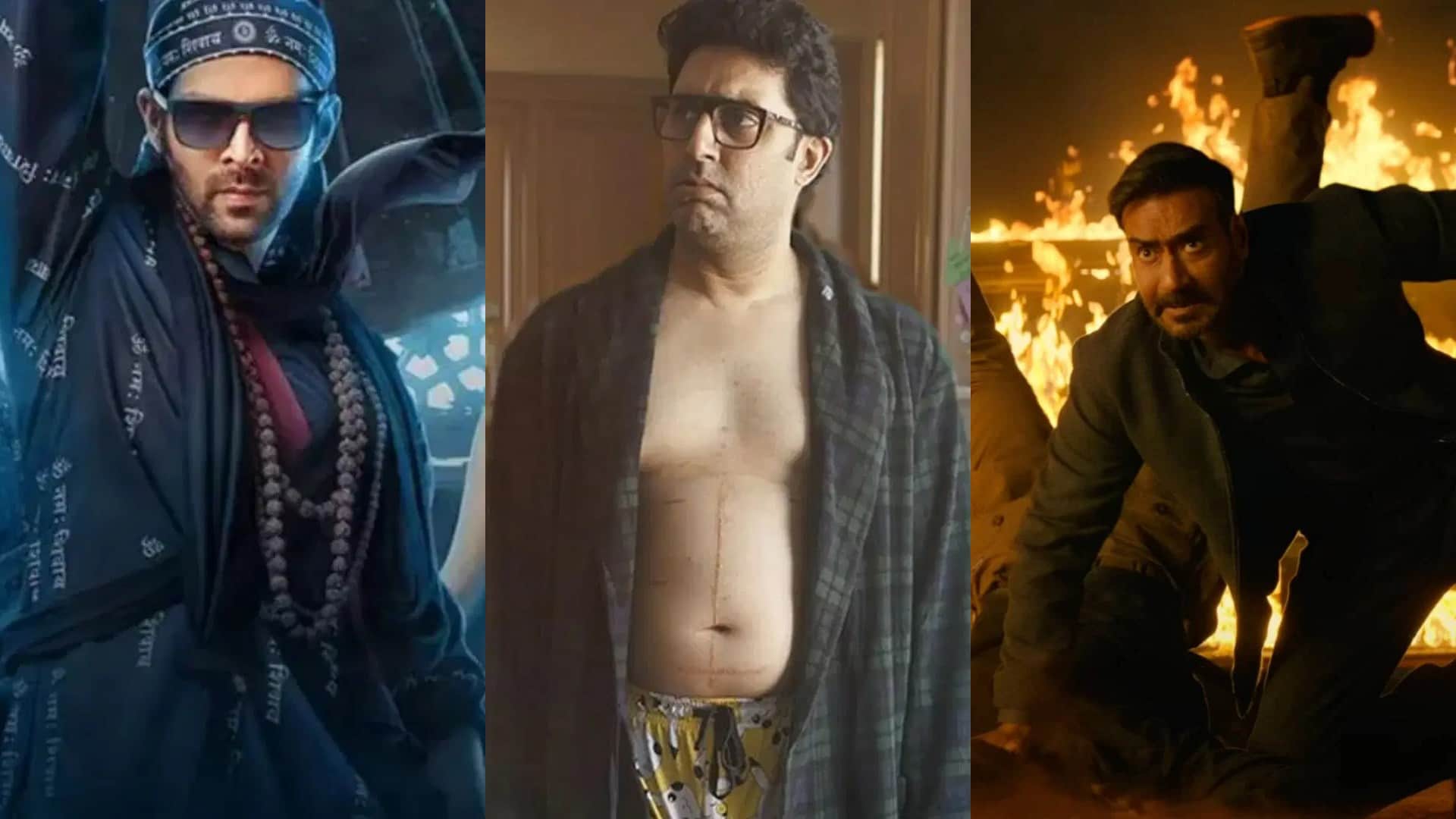 Box Office Collection Report Monday Bhool bhulaiyaa 3 Singham Again Amaran Kanguva I want to talk