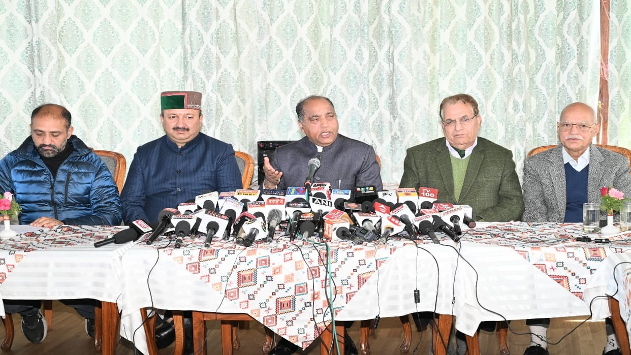 Jairam Thakur said- Factionalism is at its peak in Congress, cm is busy in eliminating HollyLodge