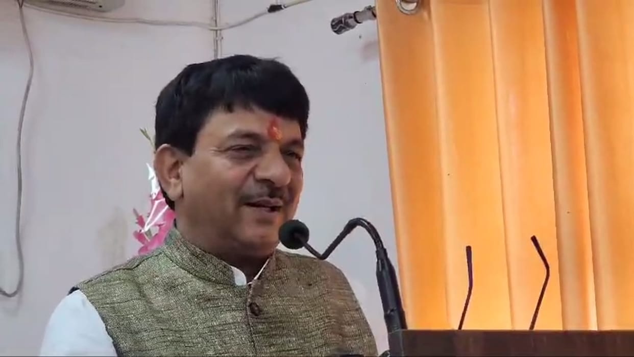 UP minister Kapil Dev Agrawal inaugrated the PM Vishwakarma Yojna in Lucknow.