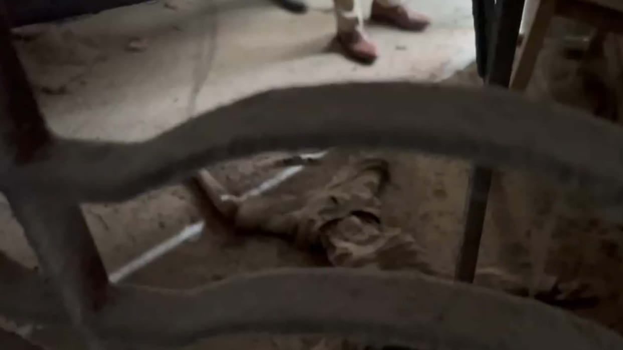 human skeleton was found in a madrasa that had been closed for two years under suspicious circumstances