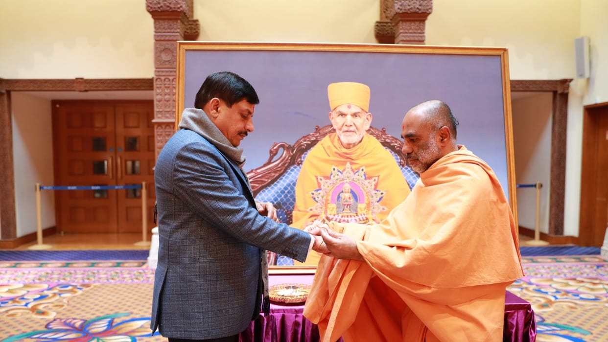 MP: Investment proposals worth Rs 60 thousand crores received during UK visit, CM said - Sanatan culture teach