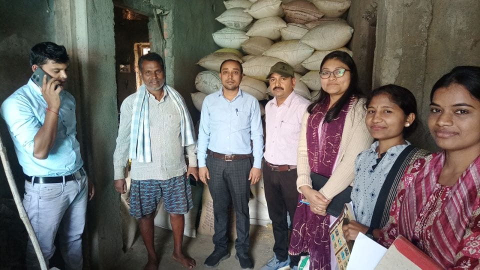 Action on illegal paddy purchase in Raigarh