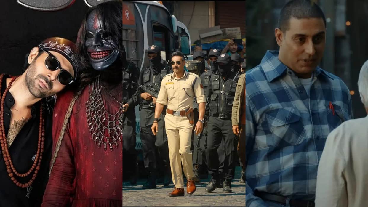 Box Office Collection Report Bhool Bhulaiyaa 3 Singham Again Kanguva The sabarmati report amaran