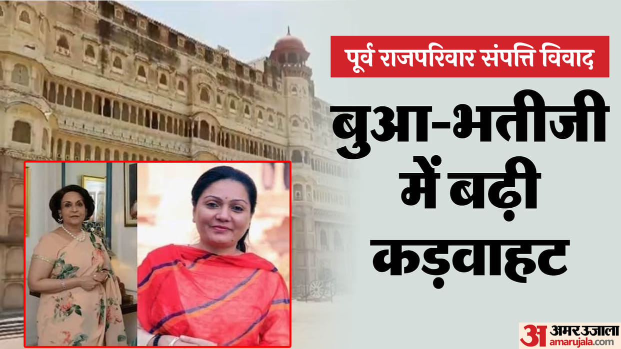 Bikaner royal family dispute: Aunt Rajyashri made serious allegations against MLA niece Siddhi