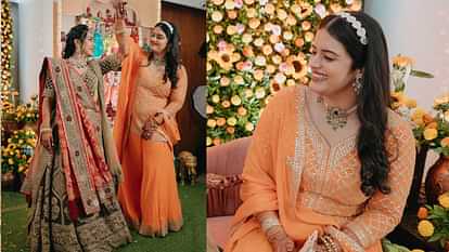 surya kumar yadav sister Dinal Yadav Mehndi celebration photos viral disprj