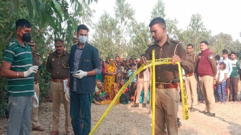 dead body found lying in a sugarcane field in shahjahanpur teenager missing for 24 hours