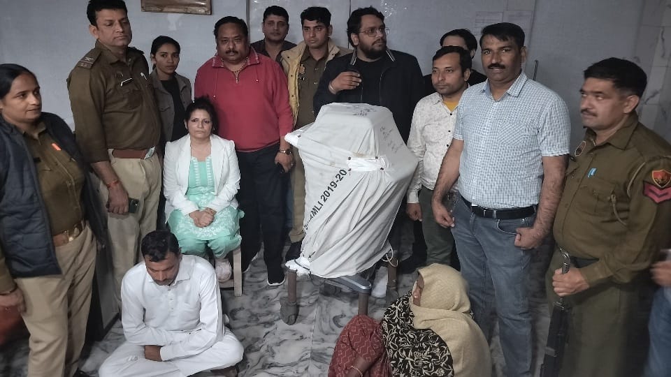 Fetal sex test busted Haryana women were tested in UP lady doctor and four arrested
