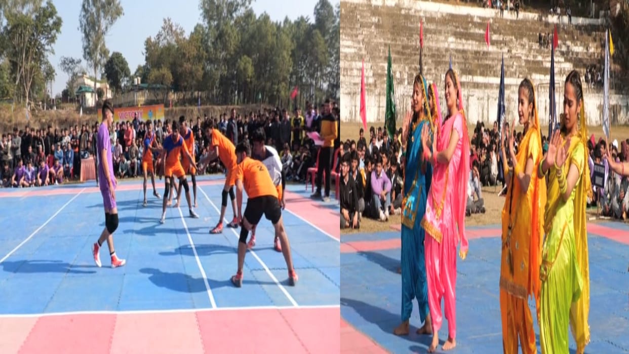 26th inter polytechnic sports competition started in Hamirpur, 476 players are participating