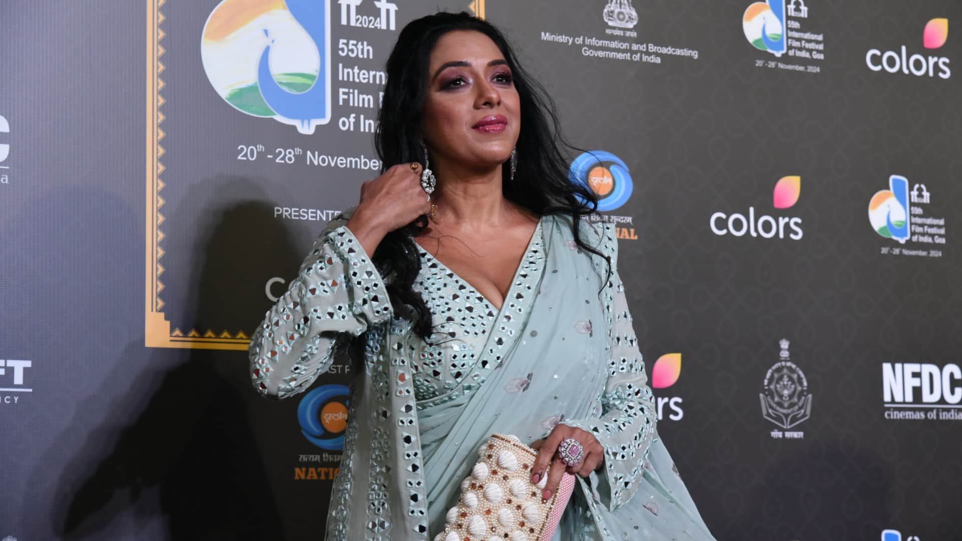 IFFI Goa 2024 From Vikrant Massey Rupali Ganguly Armaan Malik Rashmika Mandanna manoj Joshi