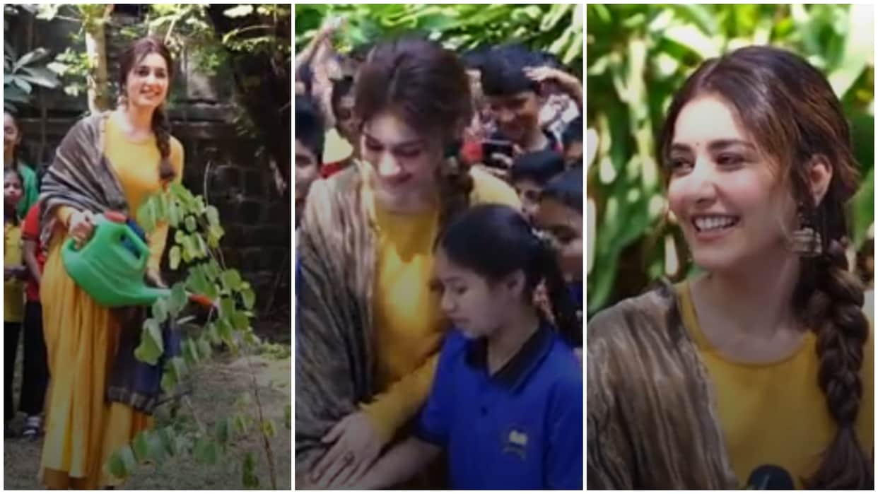 RAASHII KHANNA PRE-BIRTHDAY CELEBRATION WITH KIDS and THE PLANTATION DRIVE