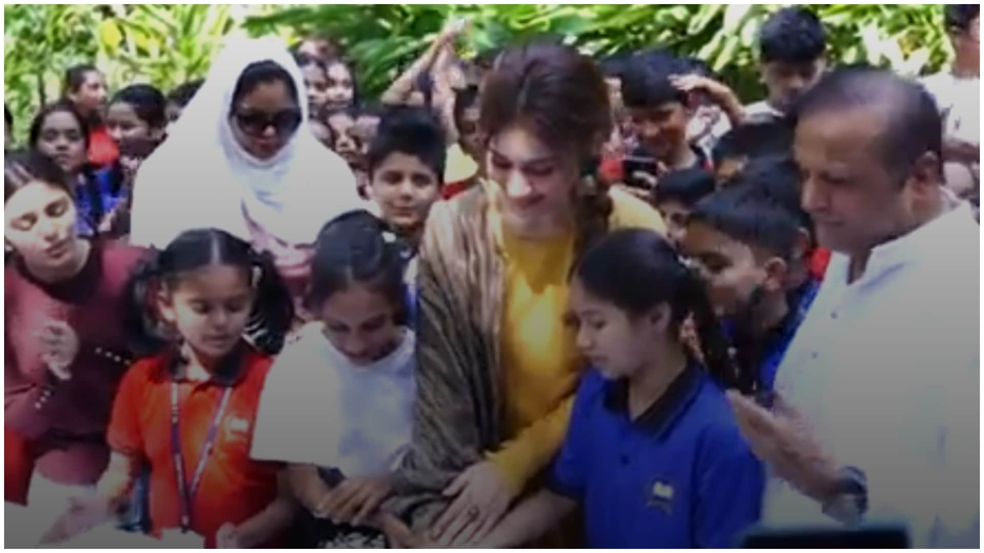RAASHII KHANNA PRE-BIRTHDAY CELEBRATION WITH KIDS and THE PLANTATION DRIVE