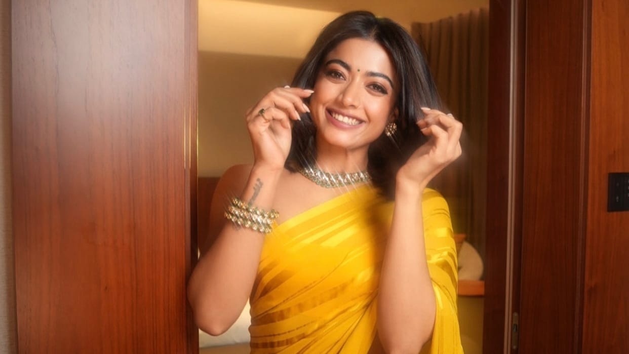 Influencer Creates Reel To  Song from the Film Geeta Govindam Rashmika Mandanna Gives Cute Reaction