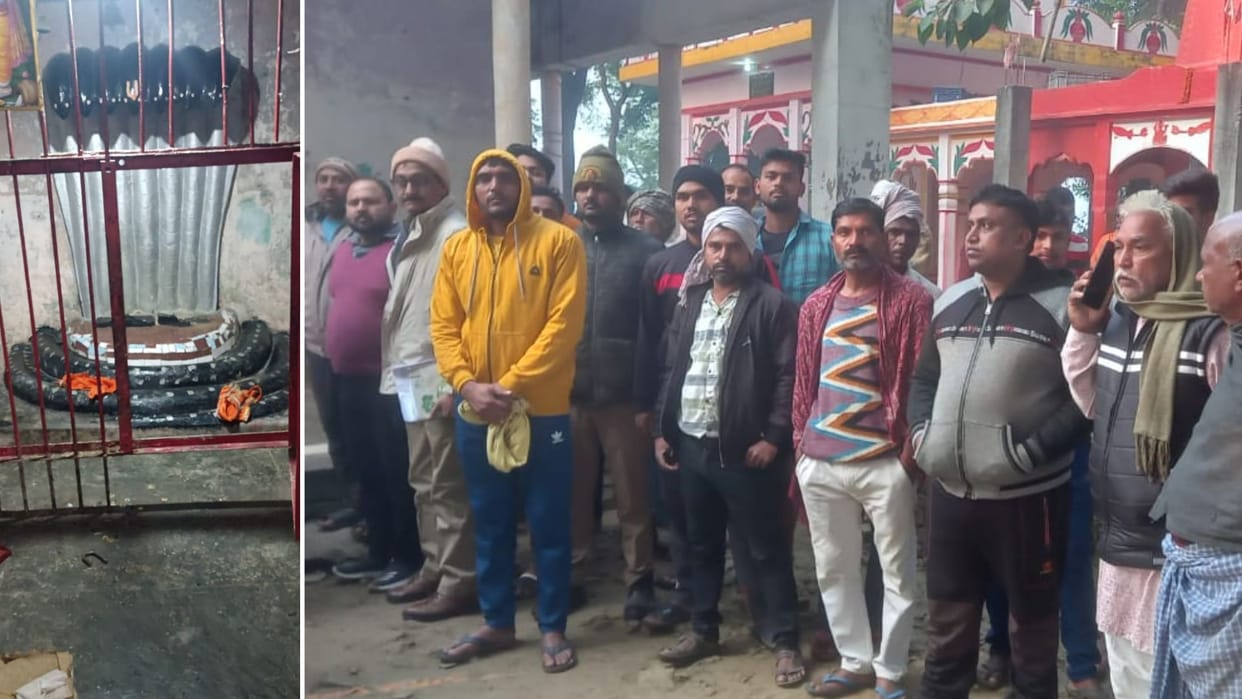 Two Ashtadhatu idols stolen in Jaunpur Villagers anger change happened 10 days ago Action demanded