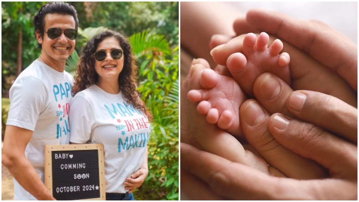 TV actress Drashti Dhami and Neeraj Khemka shared beautiful picture of their daughter Leela