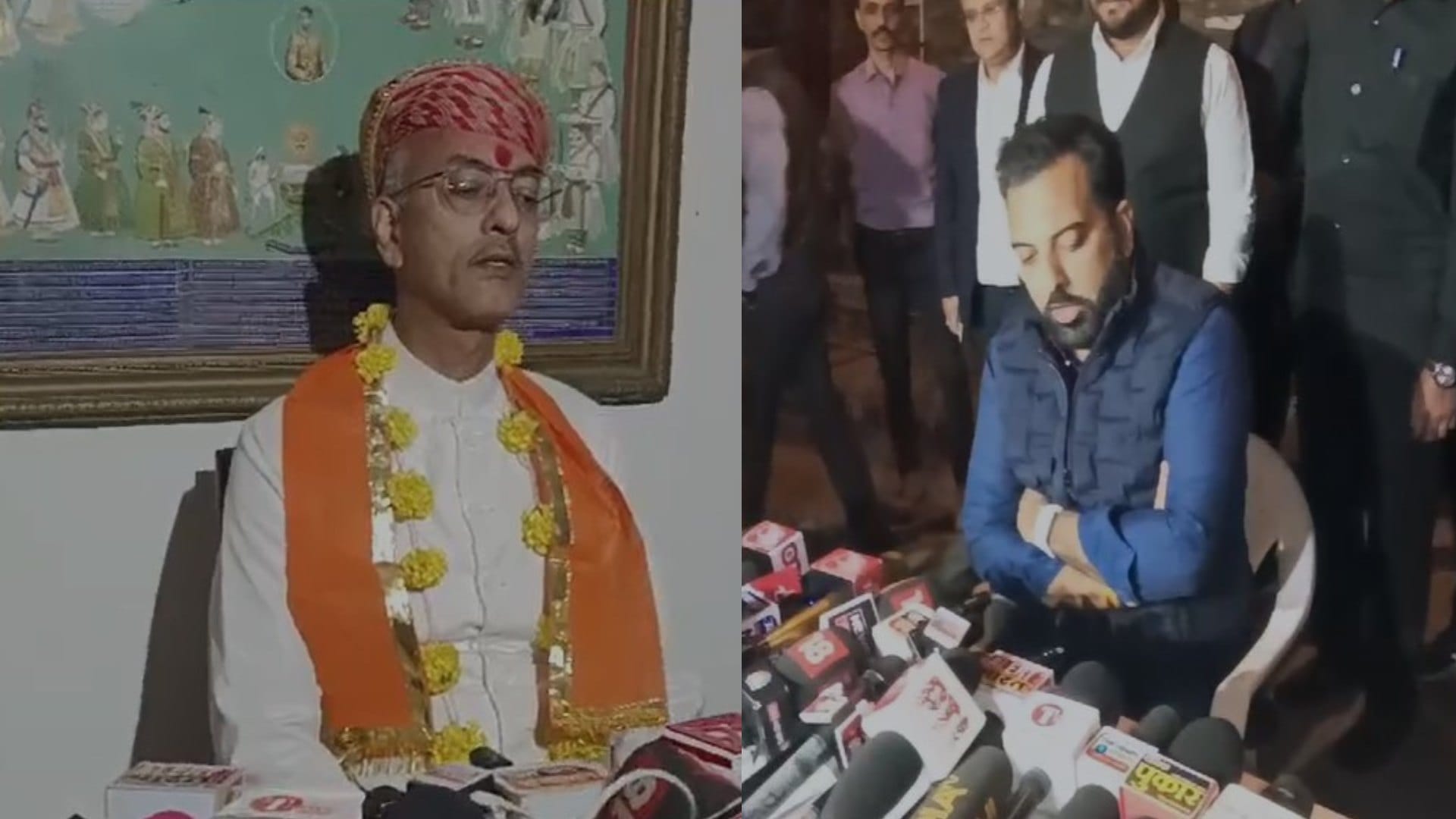 विश्वराज सिंह मेवाड़ और लक्ष्यराज सिंह मेवाड़
