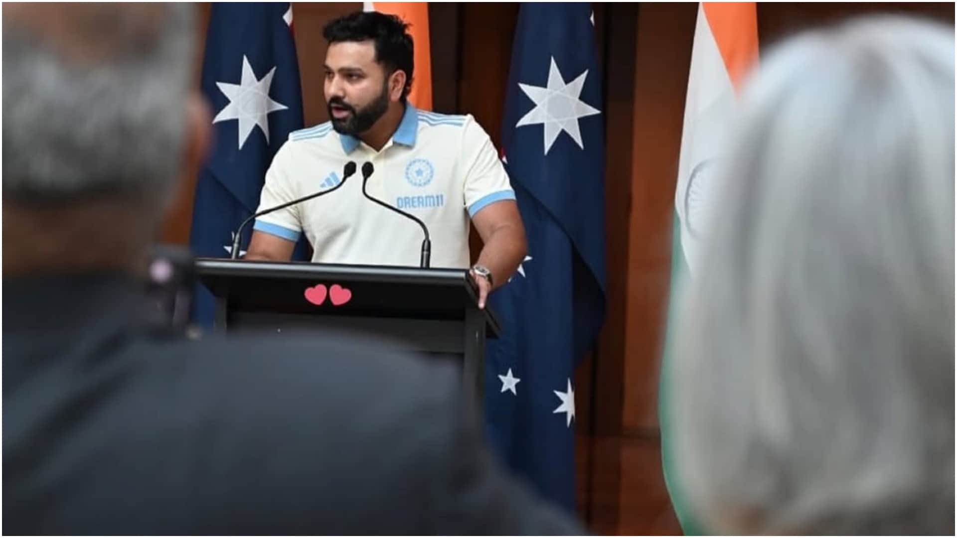 VIDEO: 'Coming here and playing challenge...', said Indian captain Rohit Sharma in Australian Parliament