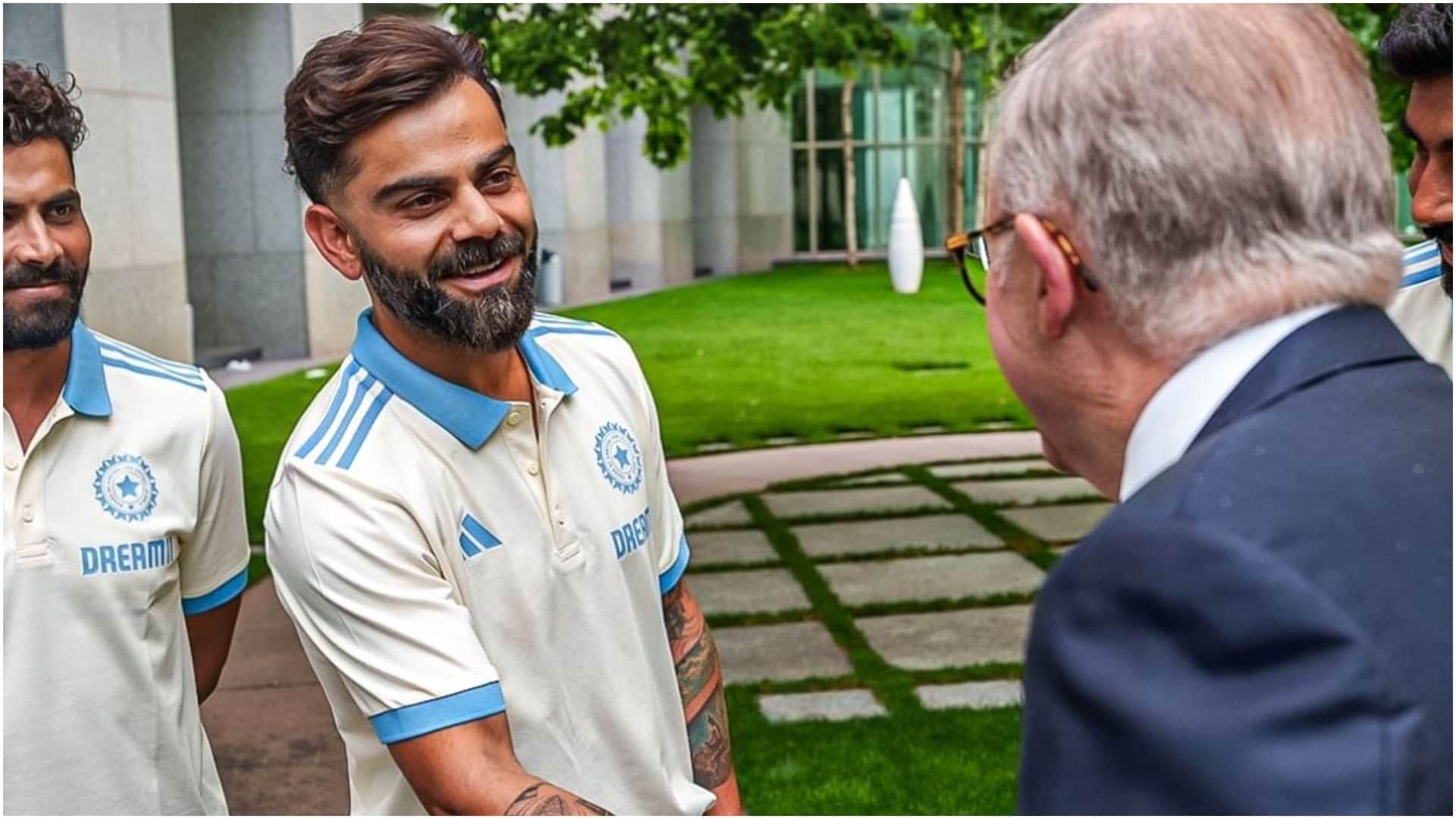 Assistant minister of external affairs of Australia Tim Watts was in awe after meeting Virat Kohli in Canberra