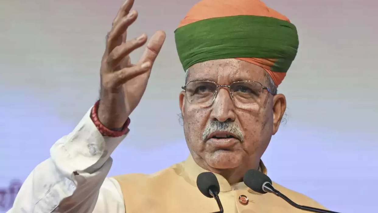 Law Minister Arjun Ram Meghwal laid emphasis on institutional arbitration, said- it is part of Indian culture