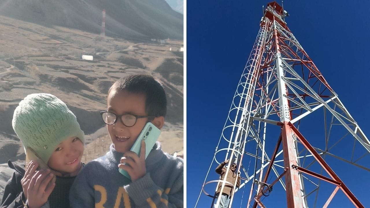 Himachal News Remote area Pin Valley connected to BSNL 4G network wave of happiness among people
