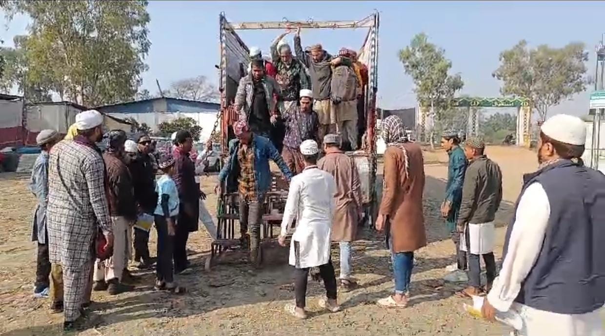 Bhopal Iztima News: The four-day Aalmi Ijtima begins after Fajr prayers