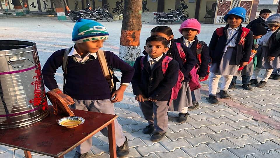 Unique initiative of the school
