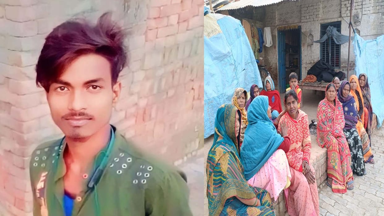 Road accident in kanpur dehat, two people died and three people injured