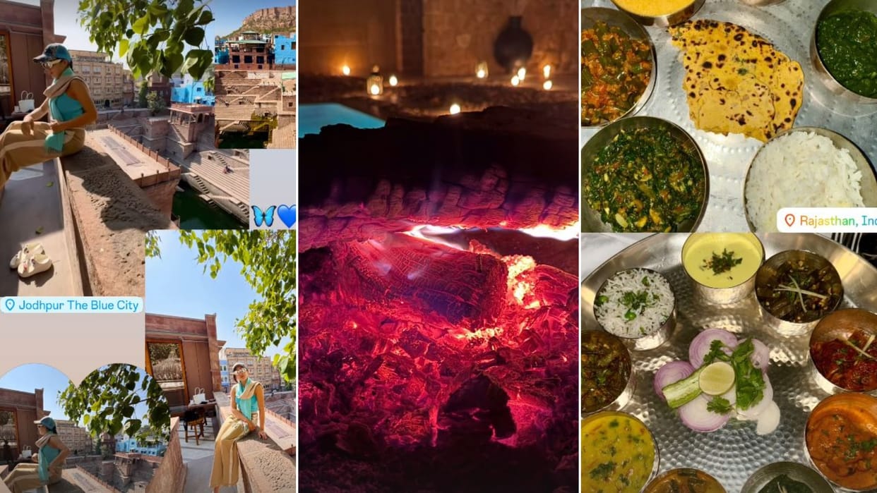 Sara Ali Khan Shares Beautiful Photos From Her Jodhpur Vacation food looks and many more