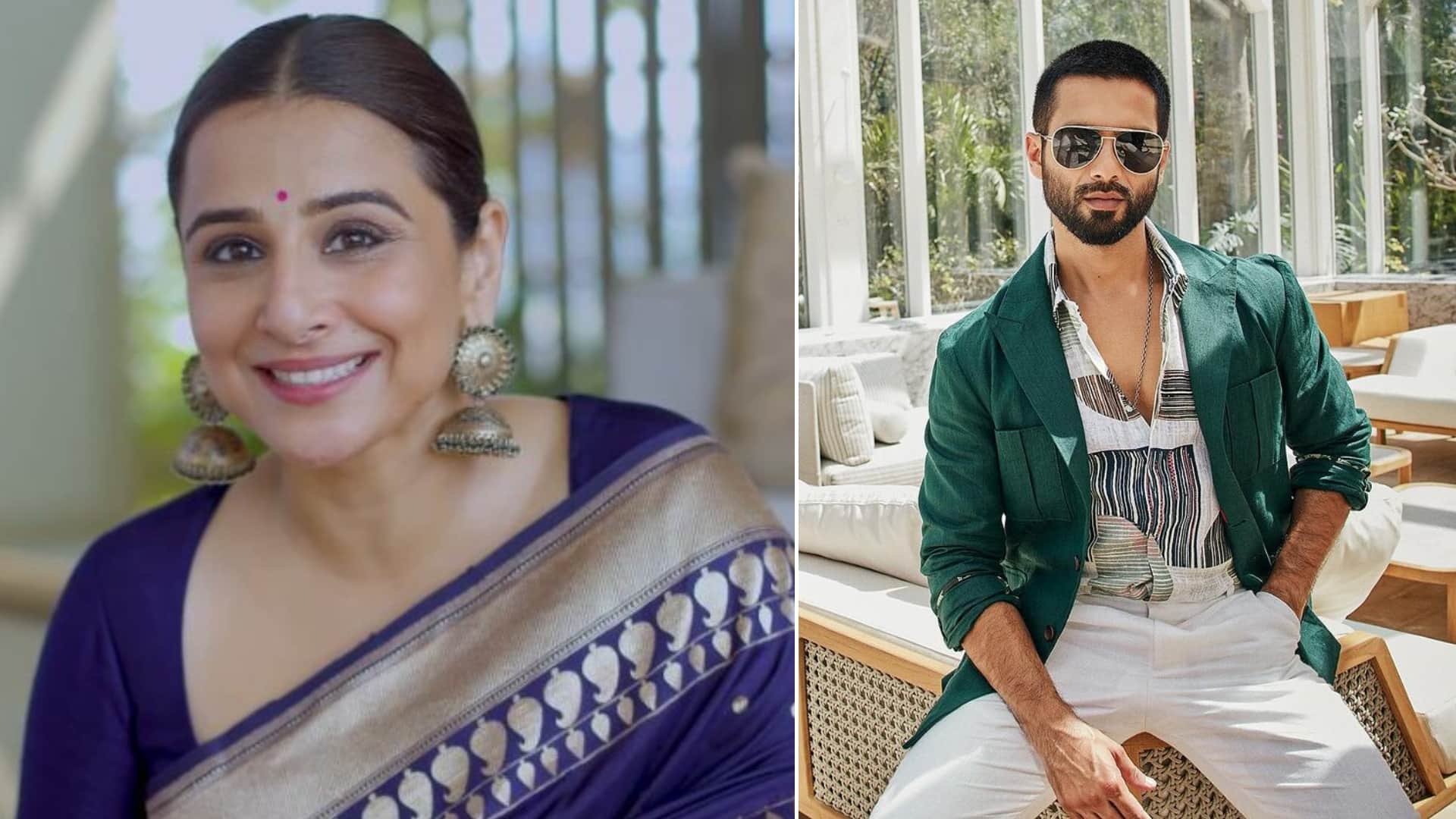 Deva Vidya Balan shares excitement for Shahid Kapoor upcoming actioner film says ca not wait