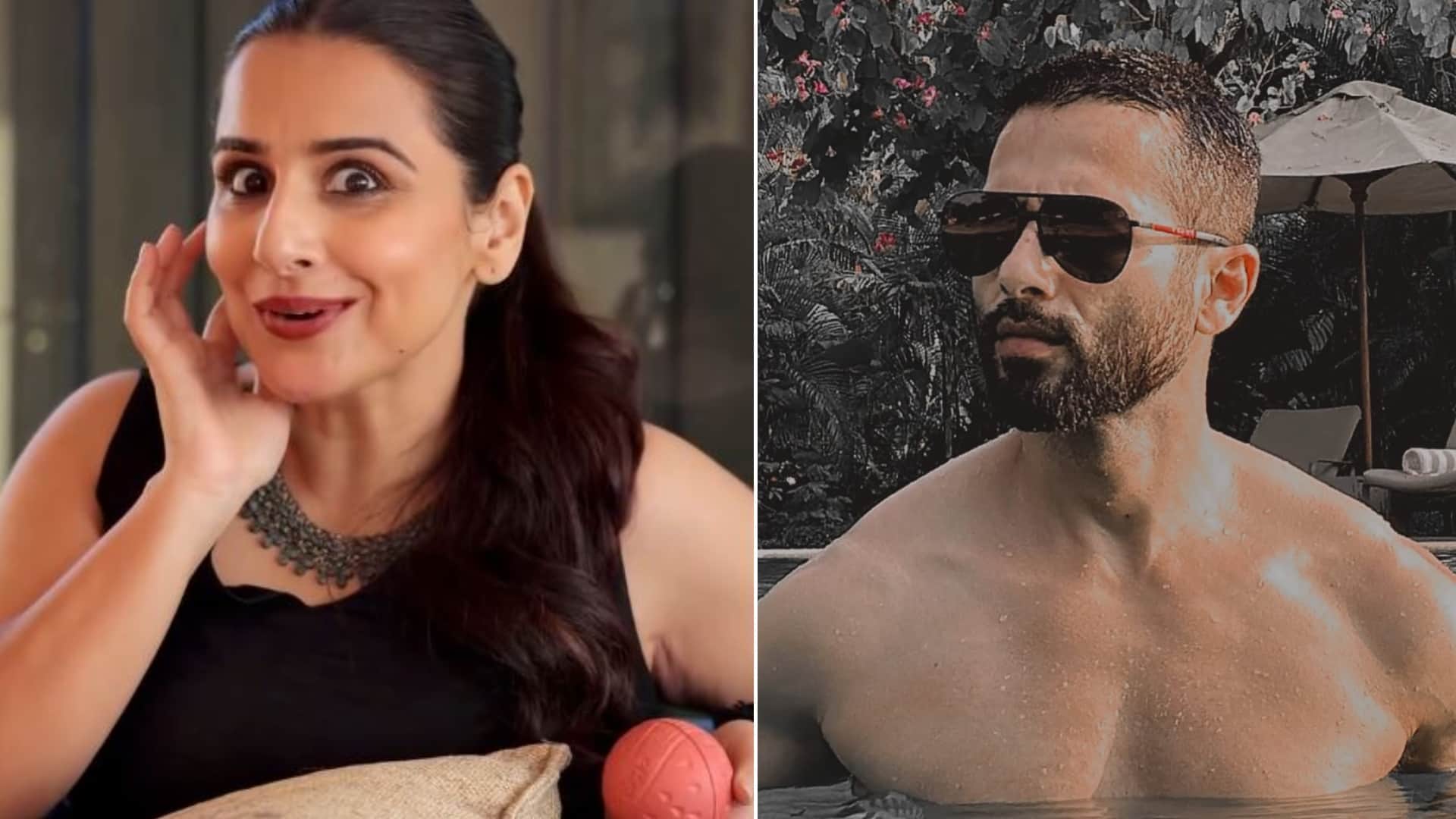 Deva Vidya Balan shares excitement for Shahid Kapoor upcoming actioner film says ca not wait