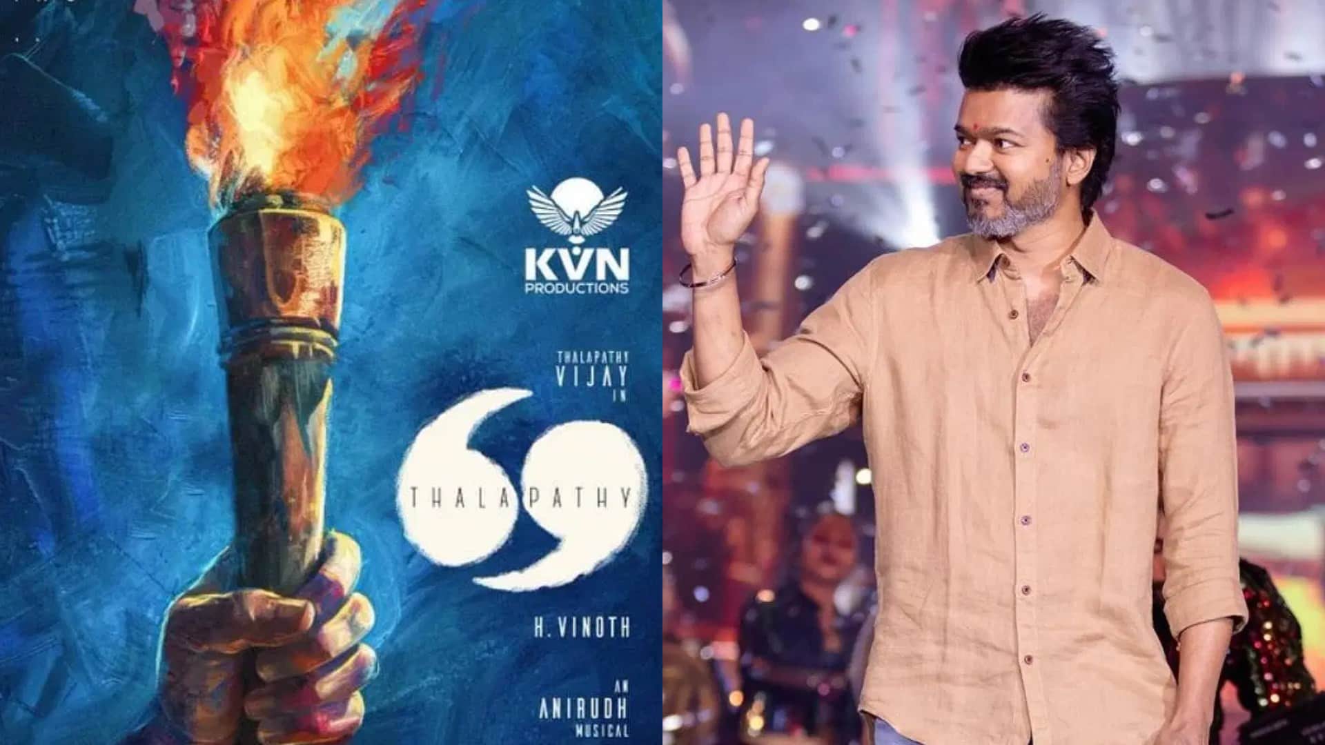 Thalapathy 69 titled Jana Nayagan vijay film second poster out after first glimpse release on republic day
