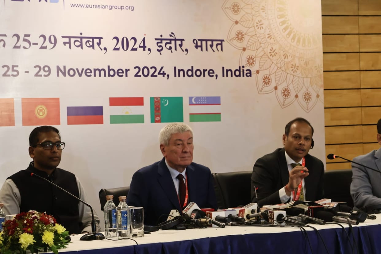 Indore: India raised the issue of cross-border funding in the Eurasian group meeting, member countries will he