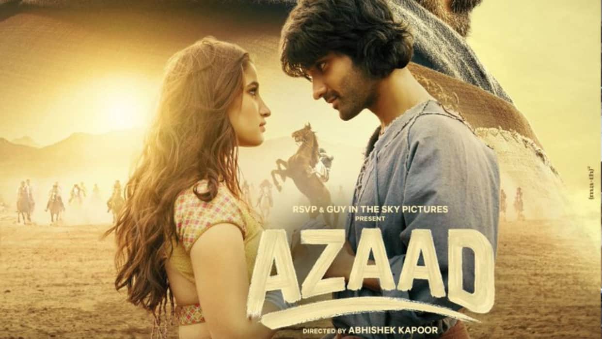 rasha thadani aaman devgan Azaad to release on 17 january 2025 ajay devgn shares Nephew film new poster