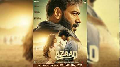 rasha thadani aaman devgan Azaad to release on 17 january 2025 ajay devgn shares Nephew film new poster