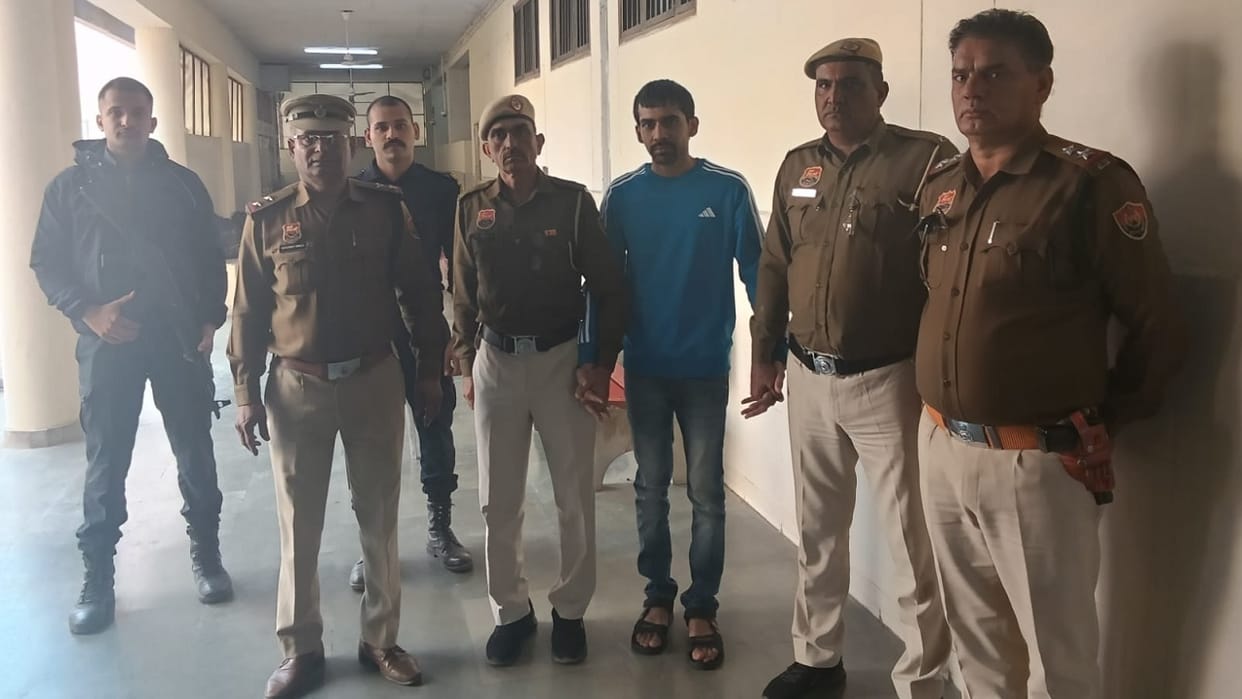 Case of murder of teacher, Fatehabad police brought gangster Kala Kharampur on production warrant
