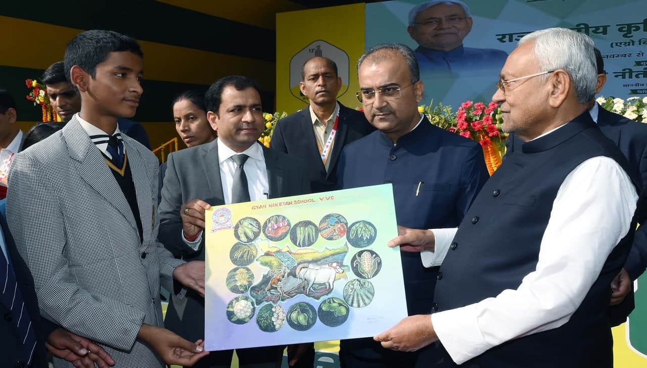Bihar News: CM Nitish Kumar inaugurates agricultural mechanization fair Agro Bihar-2024 in Patna