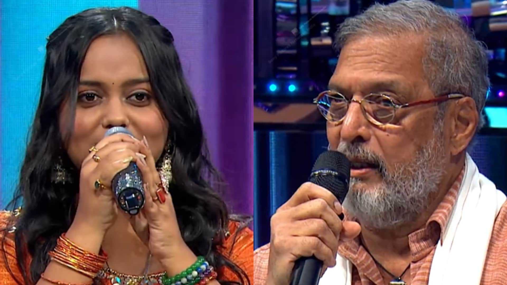 Vanvaas Actor Nana Patekar asks Indian Idol 15 contestants Myscmme Bosu about Numerology