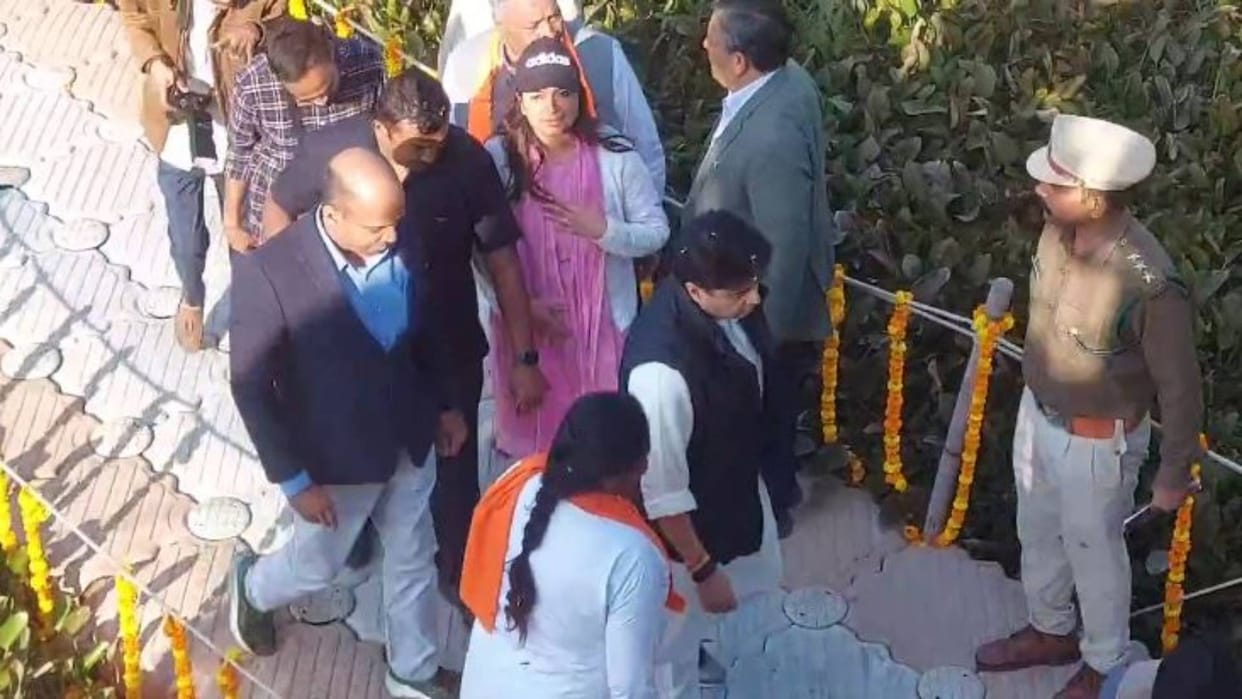 MP News Union Minister Jyotiraditya Scindia attacked by swarm of bees in Shivpuri more than 10 people bitten