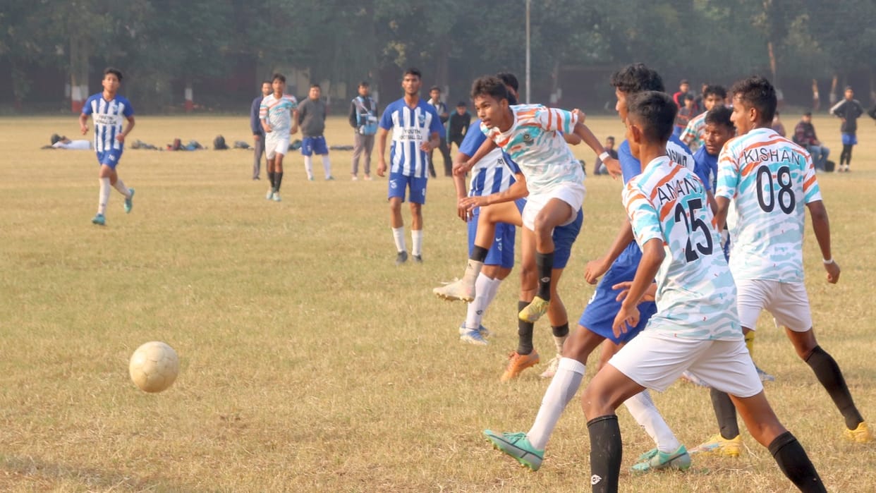 final match will be between Football Hostel and Jhumka City in Bareilly