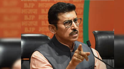 Dausa News: Minister Rajyavardhan Singh Rathore, who reached Dausa, attacked Congress verbally