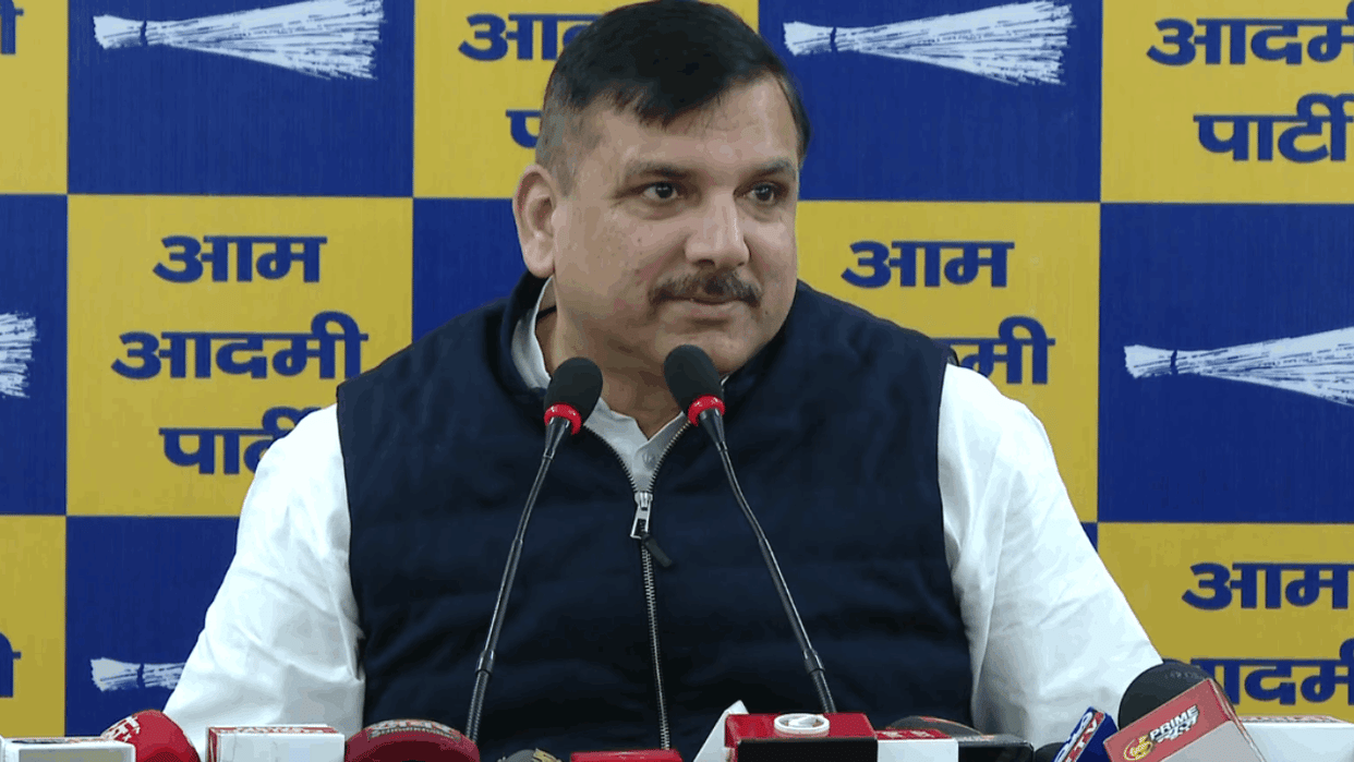BJP accuses AAP MLA of having nexus with criminals, Sanjay Singh calls it fake