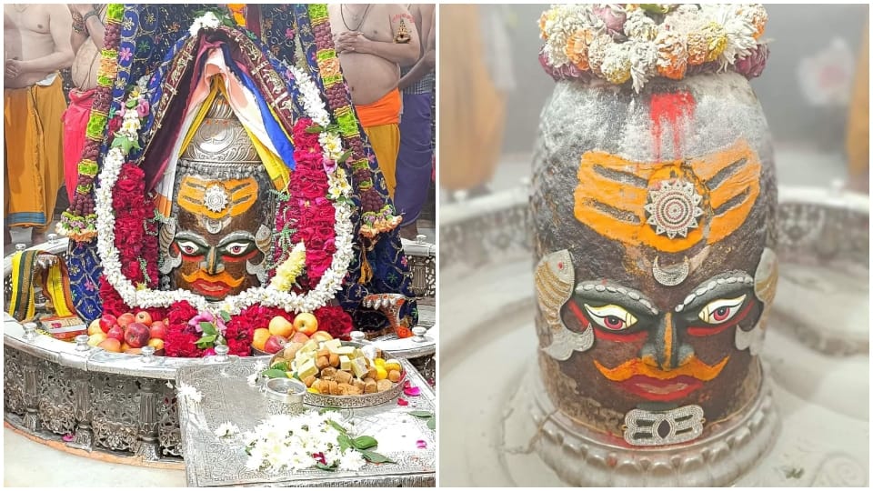 Ujjain Mahakaleshwar Temple News: Baba Mahakal's Bhasma Aarti done after the makeup