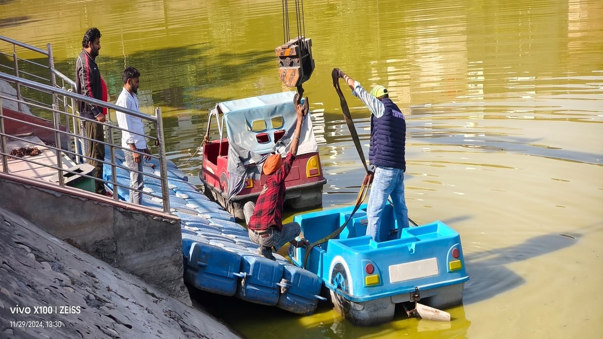 Kaithal's Vidyakar Lake: Municipal Council cancels tender notice for boating, services closed for long time