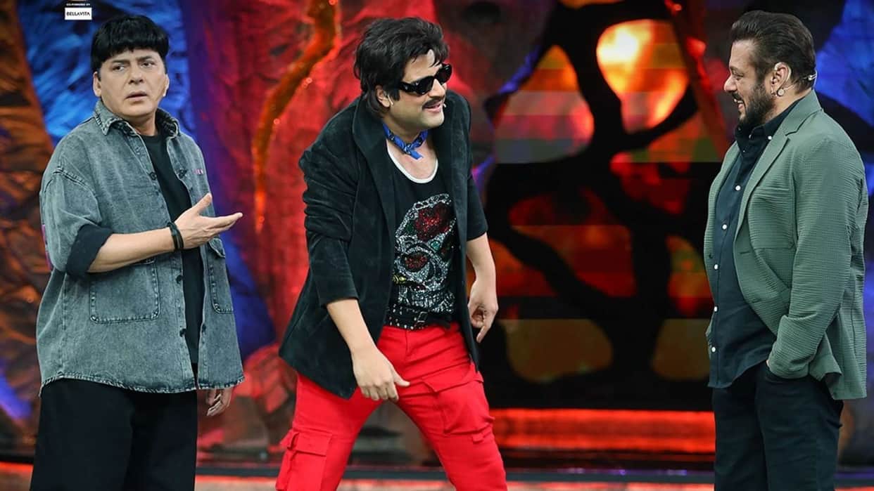 Bigg Boss 18 weekend ka vaar promo out Krushna Abhishek sudesh Lahiri share stage with salman khan