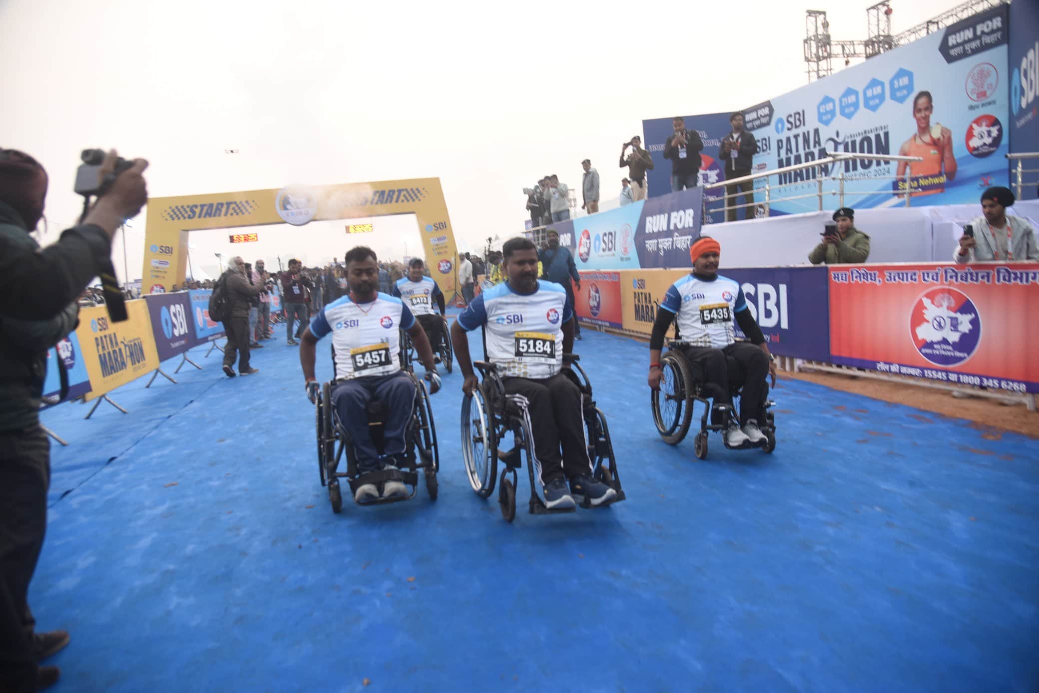 Patna Marathon 2024: Runners from India and abroad participate in the marathon, Saina Nehwal, Bihar News