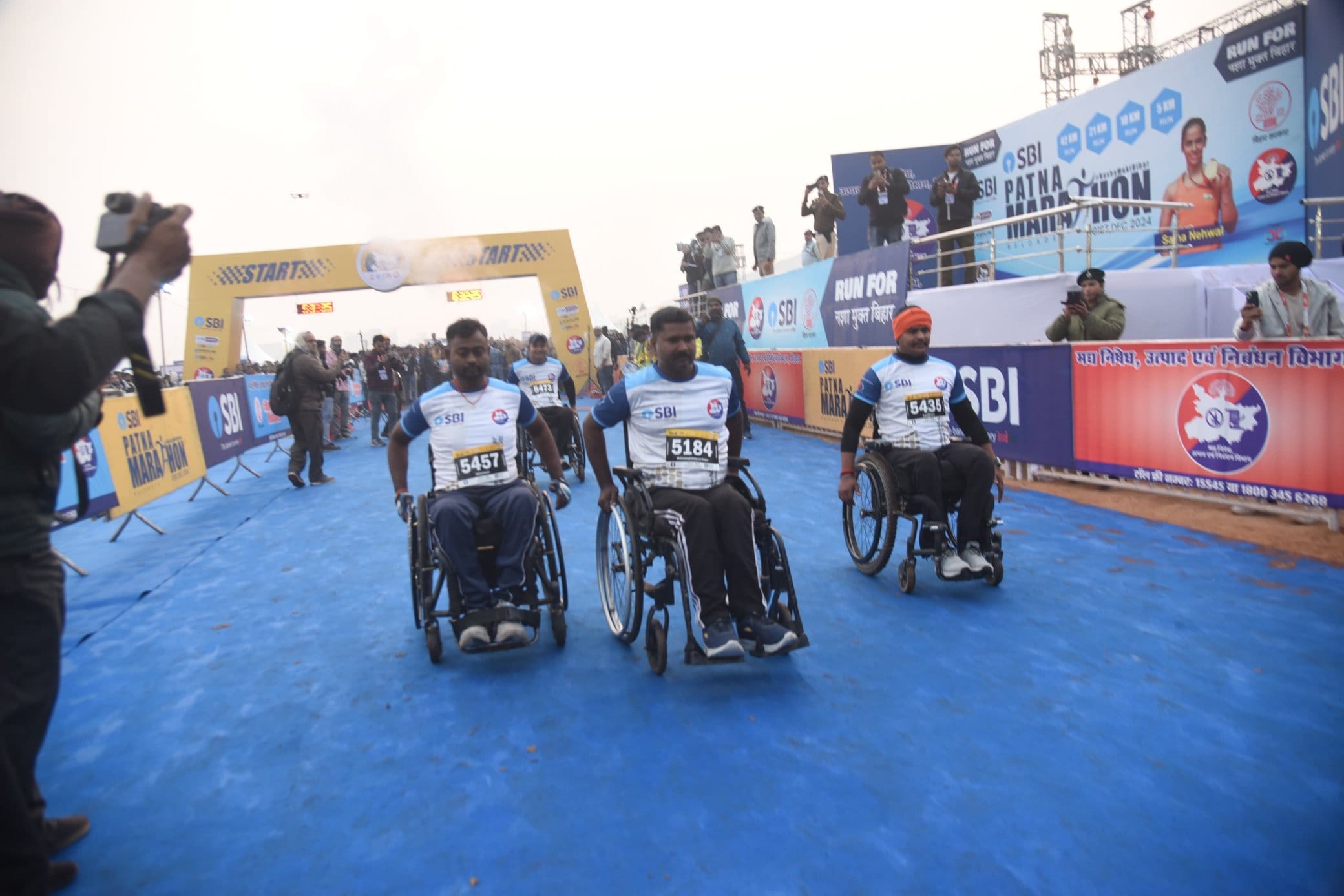 Patna Marathon 2024: Runners from India and abroad participate in the marathon, Saina Nehwal, Bihar News