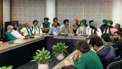  नक्सलि start paidal march from shambhu border to Delhi on 6th December stop at four places in Haryana