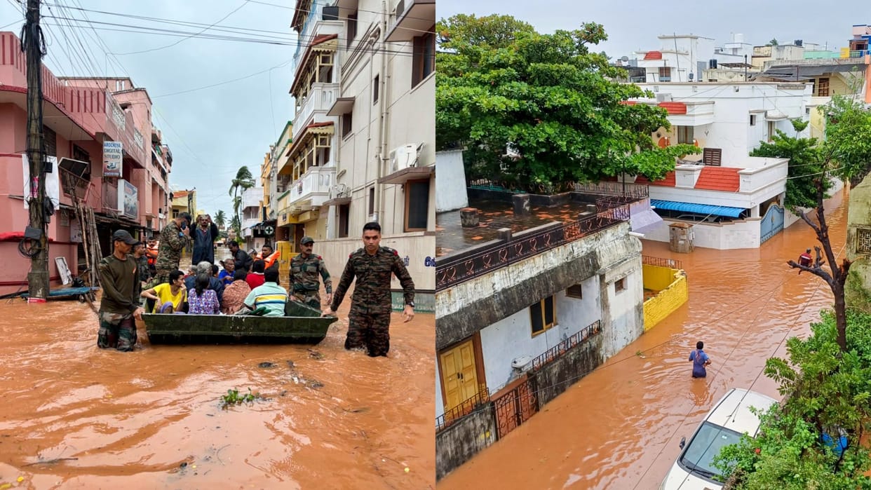 Cyclone Fengal weakens unprecedented rainfall paralyses life in Puducherry and Tamil Nadu