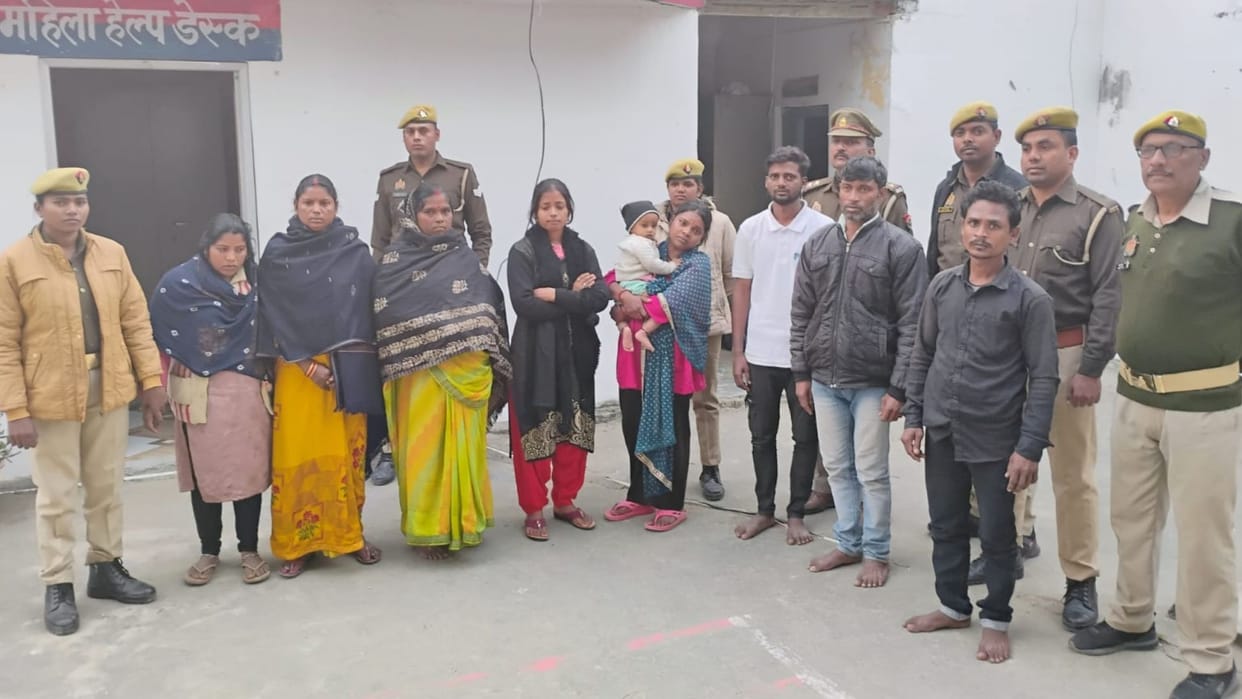 bride arrested Ghazipur Gang busted seven accomplices arrested commit fraud posing relatives